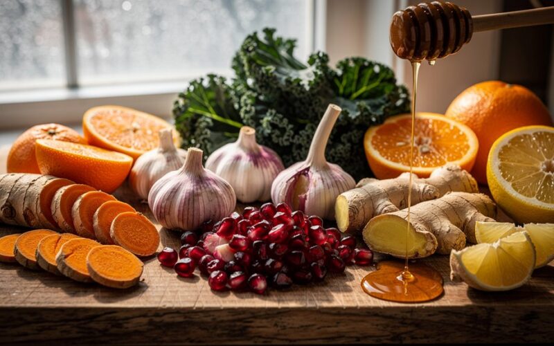 winter immunity boosting foods