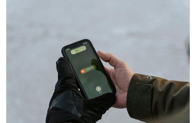 wrapped phone in insulation