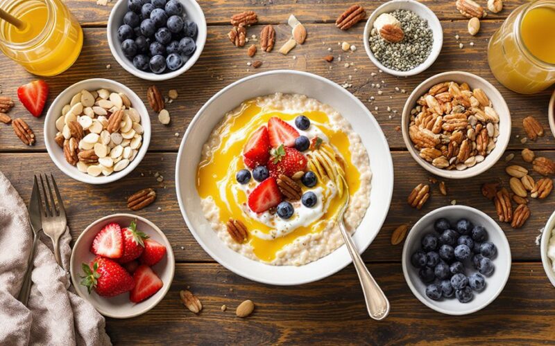 12 sočių ir skanių avižinės košės priedų