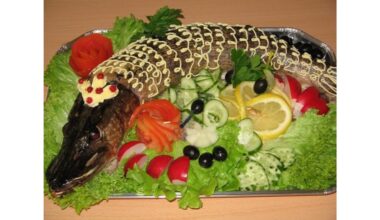 baked pike choosing preparing