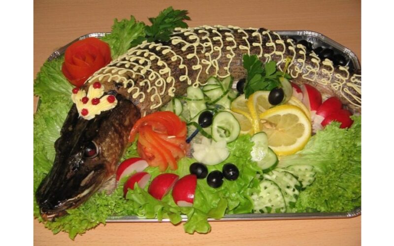 baked pike choosing preparing