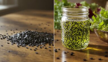 bazilikų sėklos prieš kanapes (hemp)