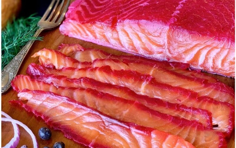 beetroot pickled fish surprise