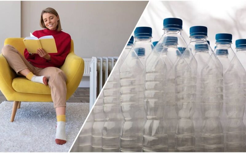 butelio trikas namus šildo