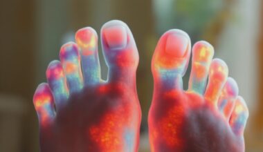 šalti galūnės nepaisant šilumos