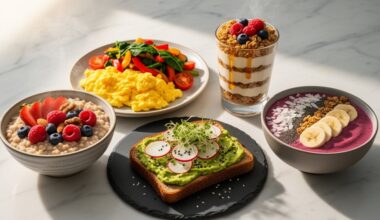 penkios energijos suteikiančios pusryčių idėjos