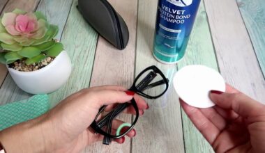 akiniai apraso po nuvalymo