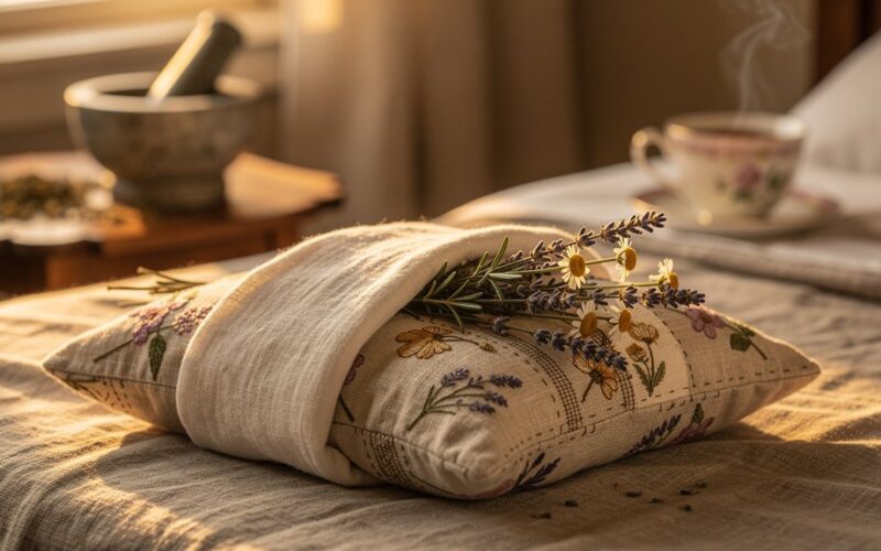 žolinis pagalvėlis miegui