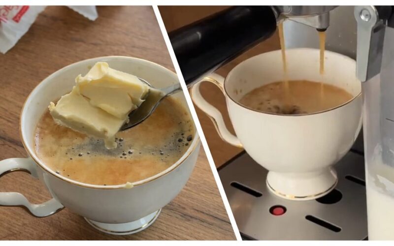 high fat morning beverage trend