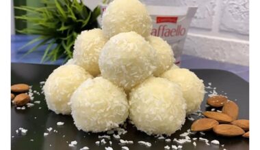 homemade flavored coconut candies