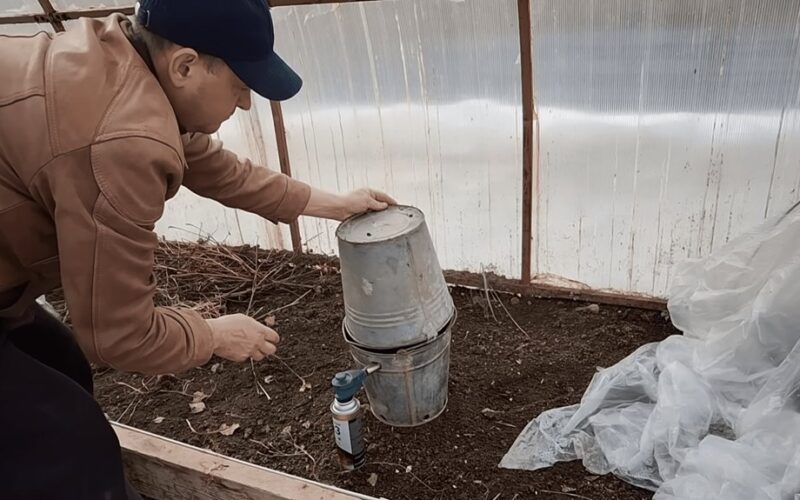 pasigaminti kibiro viryklę per kelias minutes