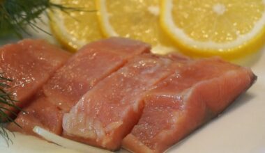 marinated pink salmon with secrets