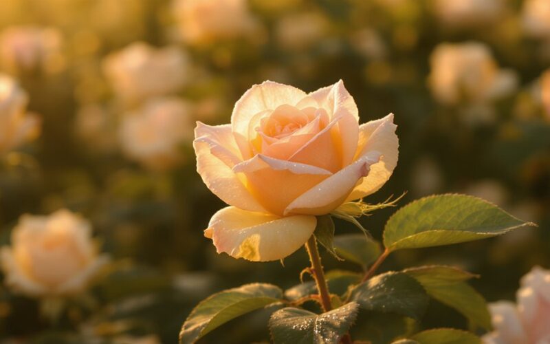 praleisk auksinę rožės akimirką