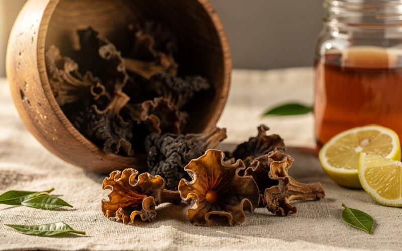 grybai padeda mesti svorį