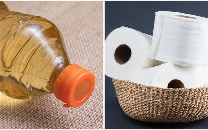 šlapinimasis ant tualetinio popieriaus