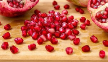 granatų sėklos veikia virškinimą