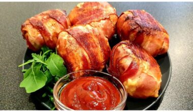 quick bacon wrapped chicken wings