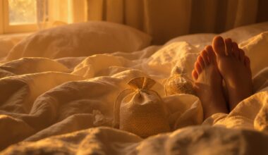 ryžių paketėliai lovoje