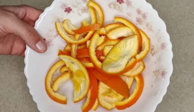 slaptas apelsino žievelės valymo receptas