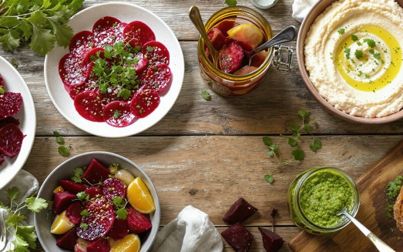 šeši sveiki burokėlių receptai