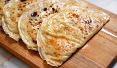 soaked flatbreads from flour