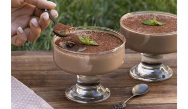 tender fuss free coffee pudding