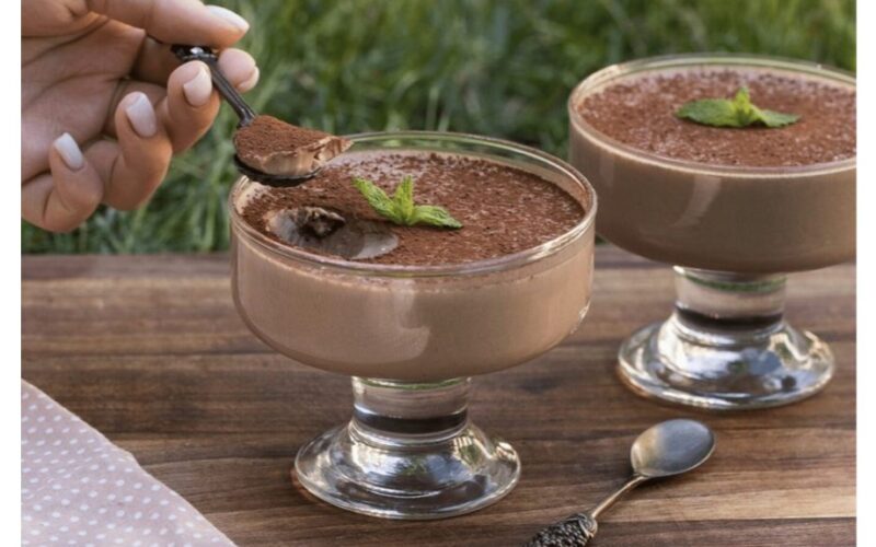 tender fuss free coffee pudding