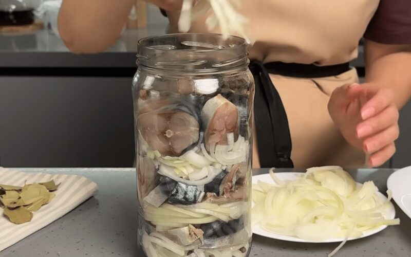 traditional grandmother s salted mackerel