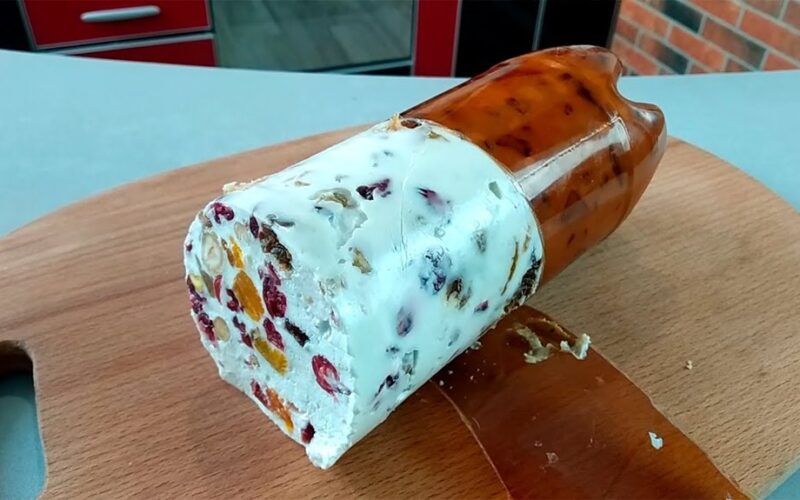 zero sugar fermented milk dessert