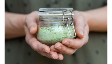 aromatingi žali prieskonių druska