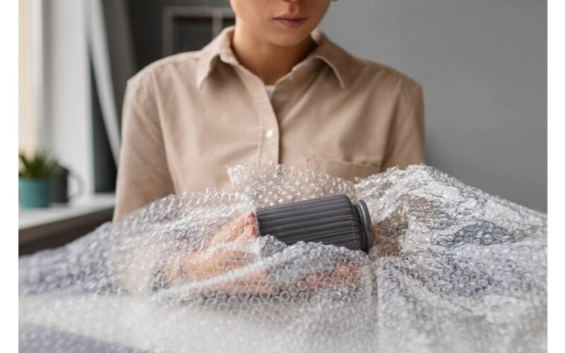 pirkti penkis paketus nenaudoto burbulinio plėvelės