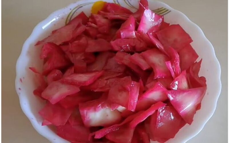 kopūstas lenkia korėjietišką kimchi