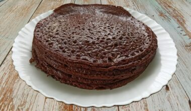 šokoladiniai blynai pagaminti maskarade