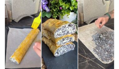 delikatus aguonų vyniotinis