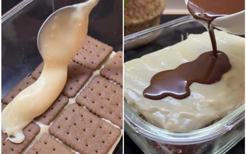 skanus pyragas be orkaitės per 15 minučių