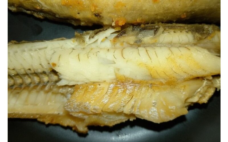 lengvai pašalinti upės žuvies kaulus