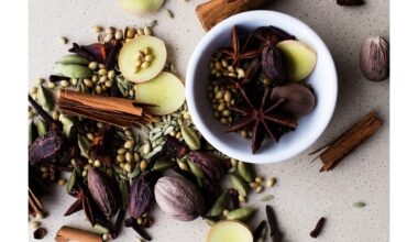 prieskonių aromato sustiprinimo technika