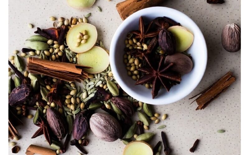 prieskonių aromato sustiprinimo technika