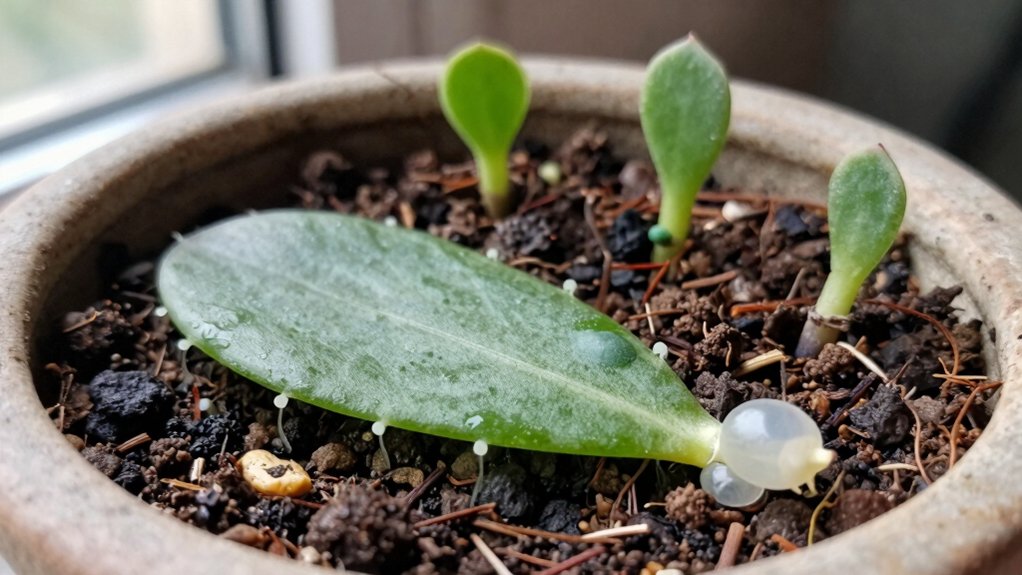 Nefrito augalo dauginimo technika