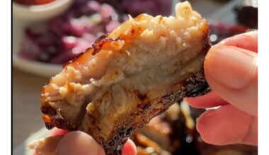 tirpstantys burnoje kepti šonkauliai