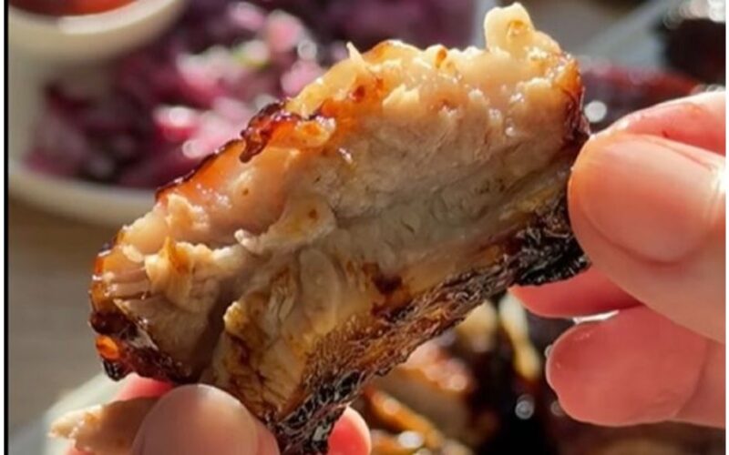 tirpstantys burnoje kepti šonkauliai