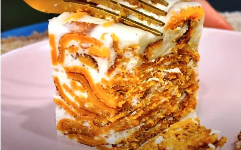 nekeptas moliūgų pyrago skanėstas