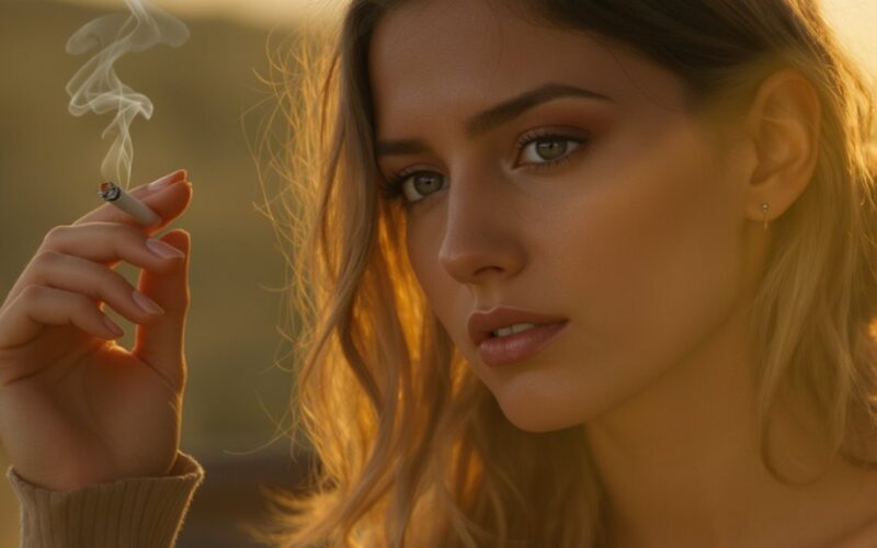 viena cigaretė pakeičia moterų smegenis