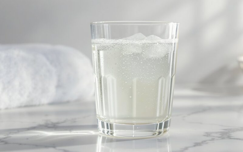 vienas stiklinė valo žarnas