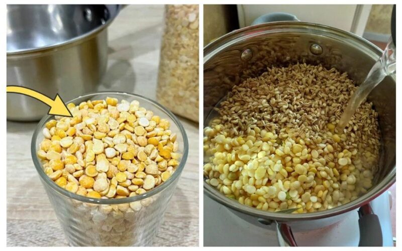 žirnių košė verda greičiau