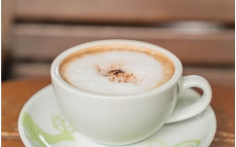 puikus namų ruoštas kapučino putos