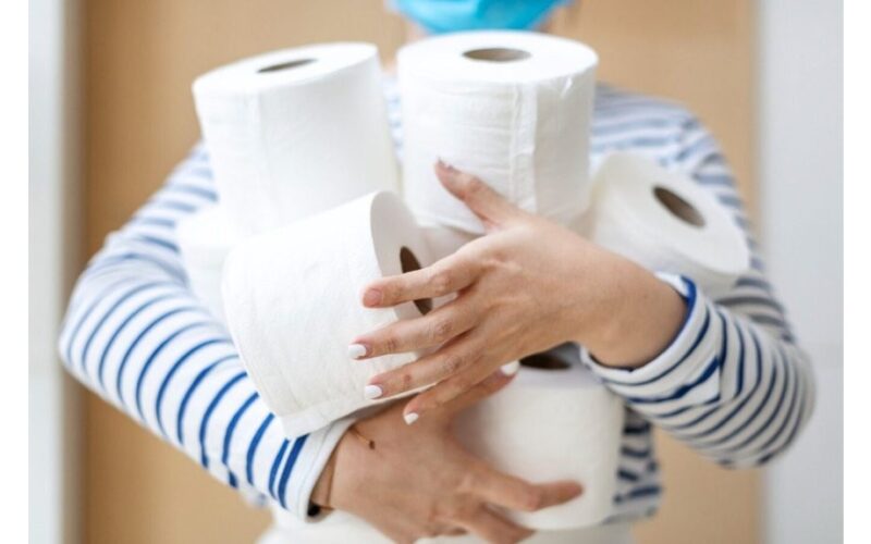 Įdėk tualetinį popierių į šaldytuvą