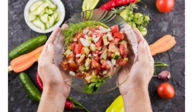 greita dešrelių salotos