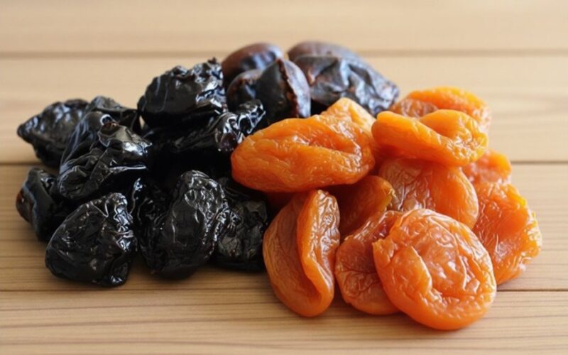 pašalinti vašką nuo džiovintų vaisių