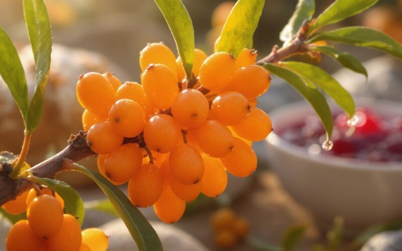 gimtinės šaltalankis stiprina mitybą